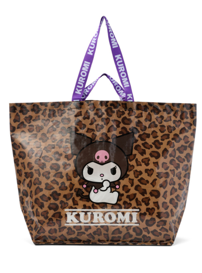 預訂GRL Kuromi2Way豹紋大托特包