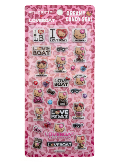預訂GRL 曬黑Hello Kitty夢幻糖果貼紙
