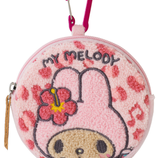 預訂GRL 曬黑My Melody豹紋刺繡圓形小包