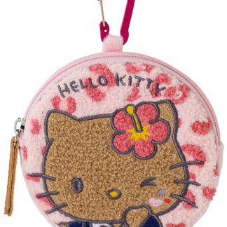 預訂GRL 曬黑Hello Kitty豹紋刺繡圓形小包