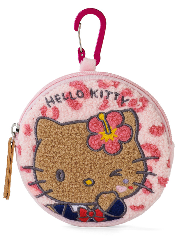 預訂GRL 曬黑Hello Kitty豹紋刺繡圓形小包 預訂GRL 曬黑Hello Kitty豹紋刺繡圓形小包