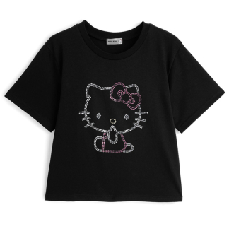 預訂GRL Hello Kitty水鑽T恤 米白色