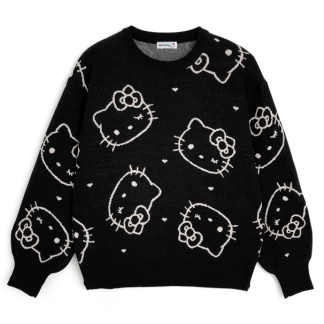 預訂GRL Hello Kitty滿版針織上衣