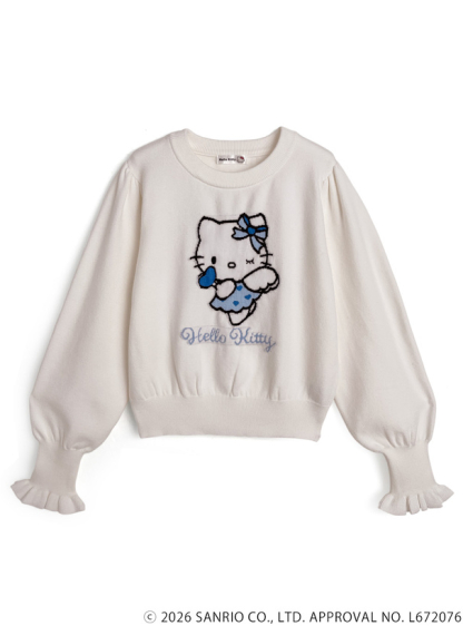 預訂GRL Hello Kitty天使針織上衣