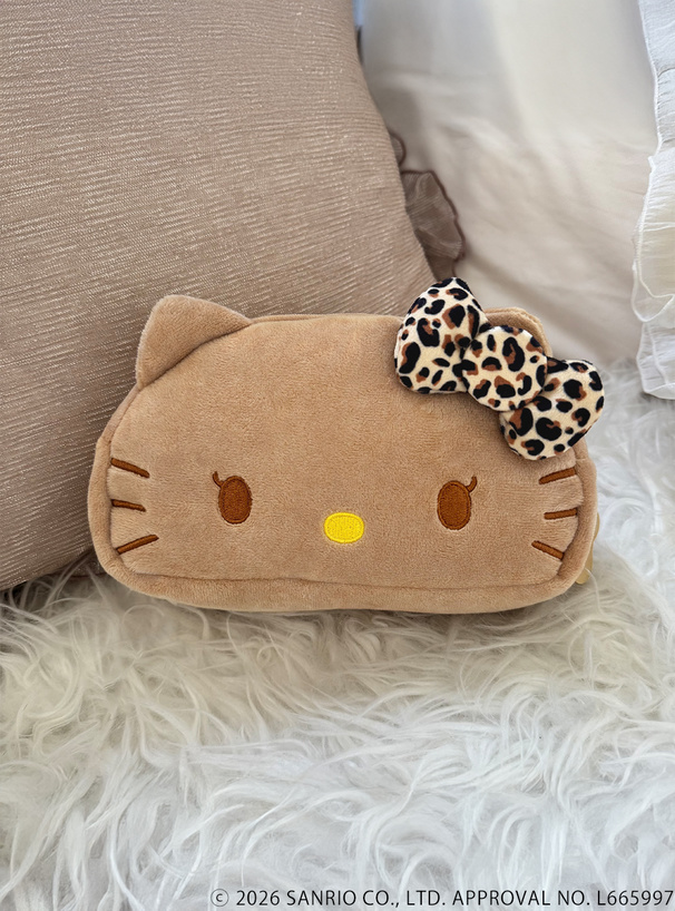 預訂GRL 豹紋曬黑Hello Kitty小包