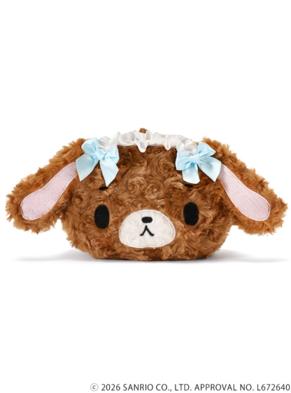 預訂GRL 毛毛頭飾Sugar Bunnies黑兔小包