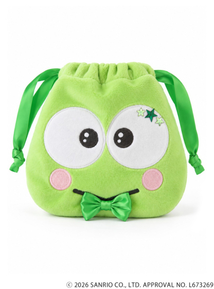 預訂GRL 星星造型Keroppi索繩袋