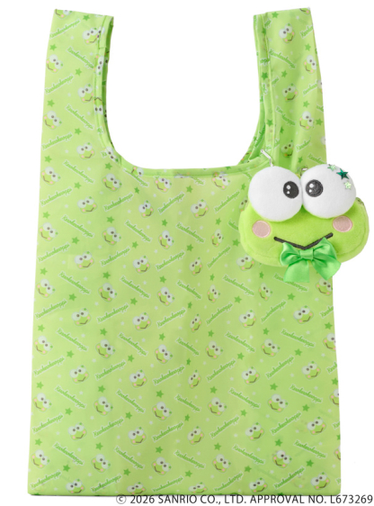 預訂GRL 星星造型Keroppi迷你小包環保袋
