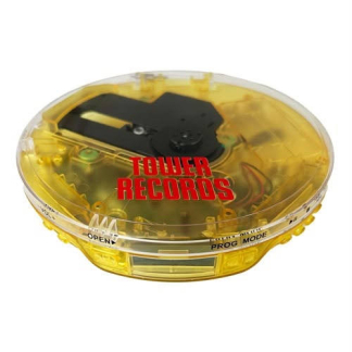 預訂Tower Records Portable CD Player Yellow 預訂Tower Records Portable CD Player Yellow