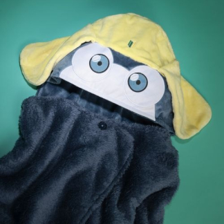 預訂keroro x tiny tiny Tamama 二等兵連帽披毯