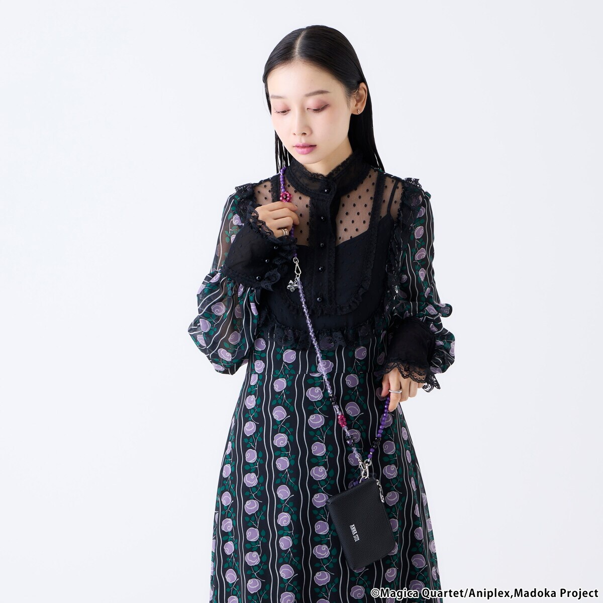 訂貨 ANNA SUI 魔法少女小圓 手機斜揹掛繩 焰