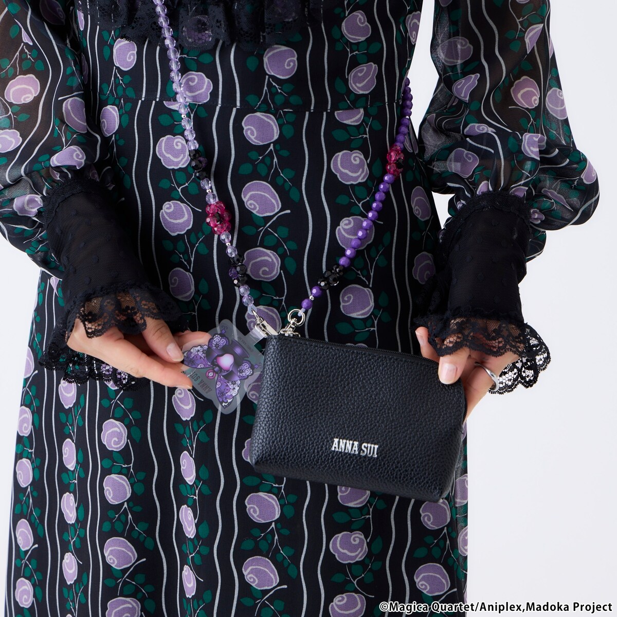 訂貨 ANNA SUI 魔法少女小圓 手機斜揹掛繩 焰