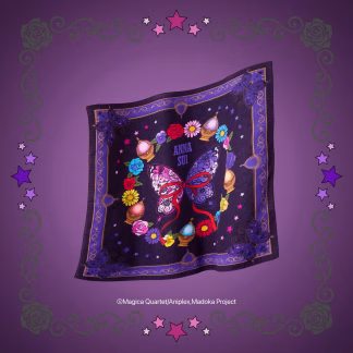 訂貨 ANNA SUI 魔法少女小圓 印花手帕 魔法少女圖案 訂貨 ANNA SUI 魔法少女小圓 印花手帕 魔法少女圖案