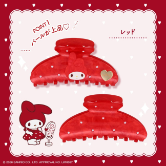 預訂melody 美樂蒂 Lady Red 鯊魚夾