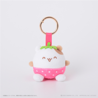 預訂munyugurumi  布丁狗 圓滾滾美味草莓 軟綿絨毛公仔【2月頭到貨】(司康 / 瑪芬 / 貝果)